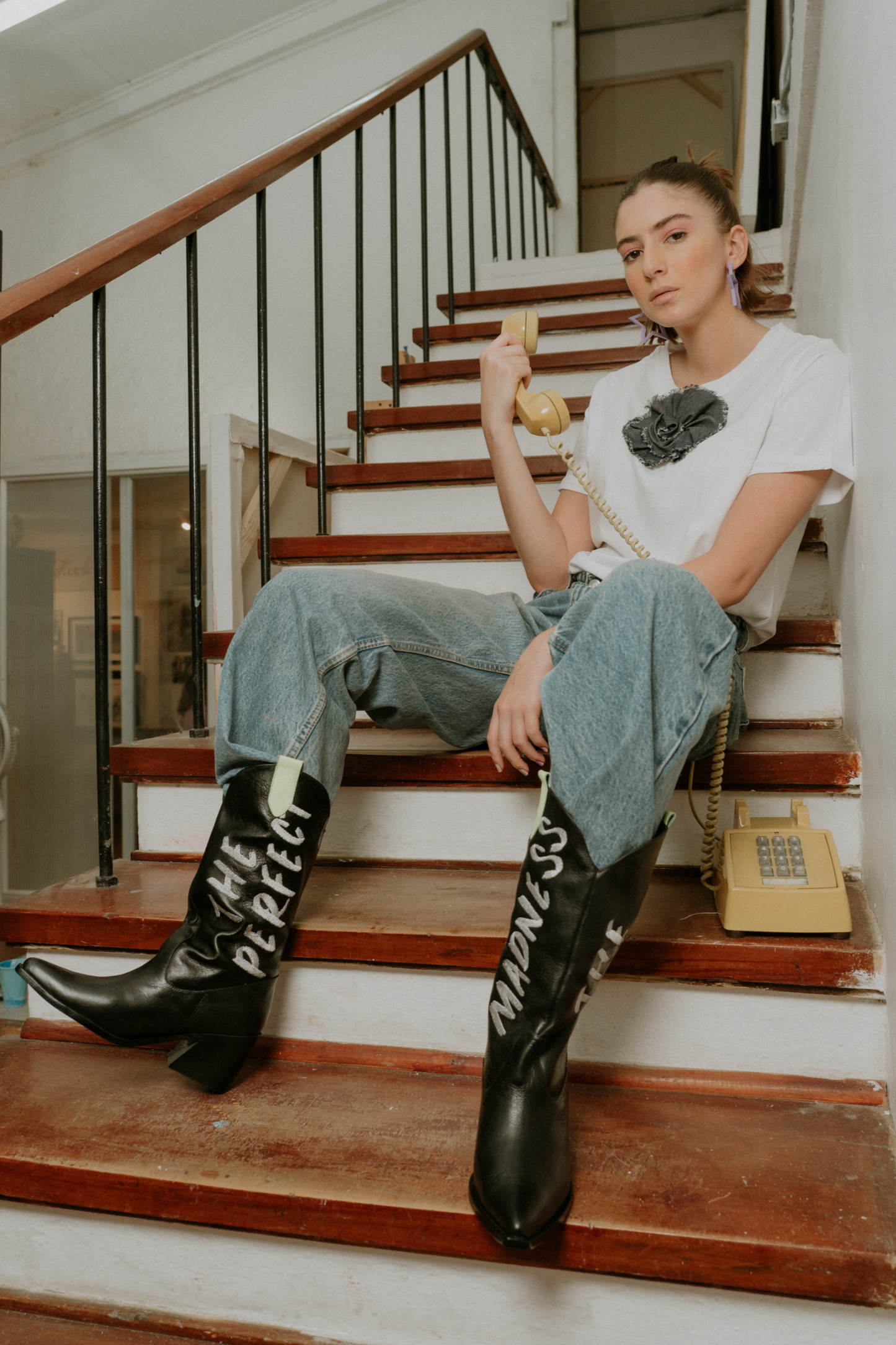 Denim Lover White T-shirt