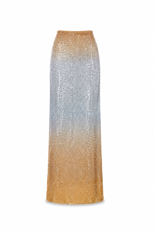 Degrade oro skirt