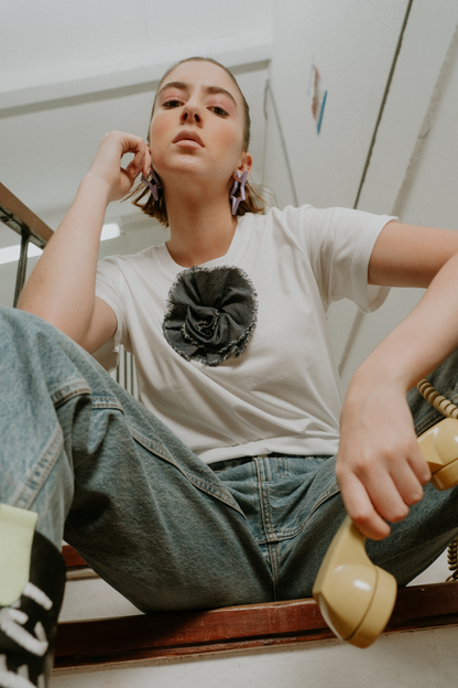 Denim Lover White T-shirt