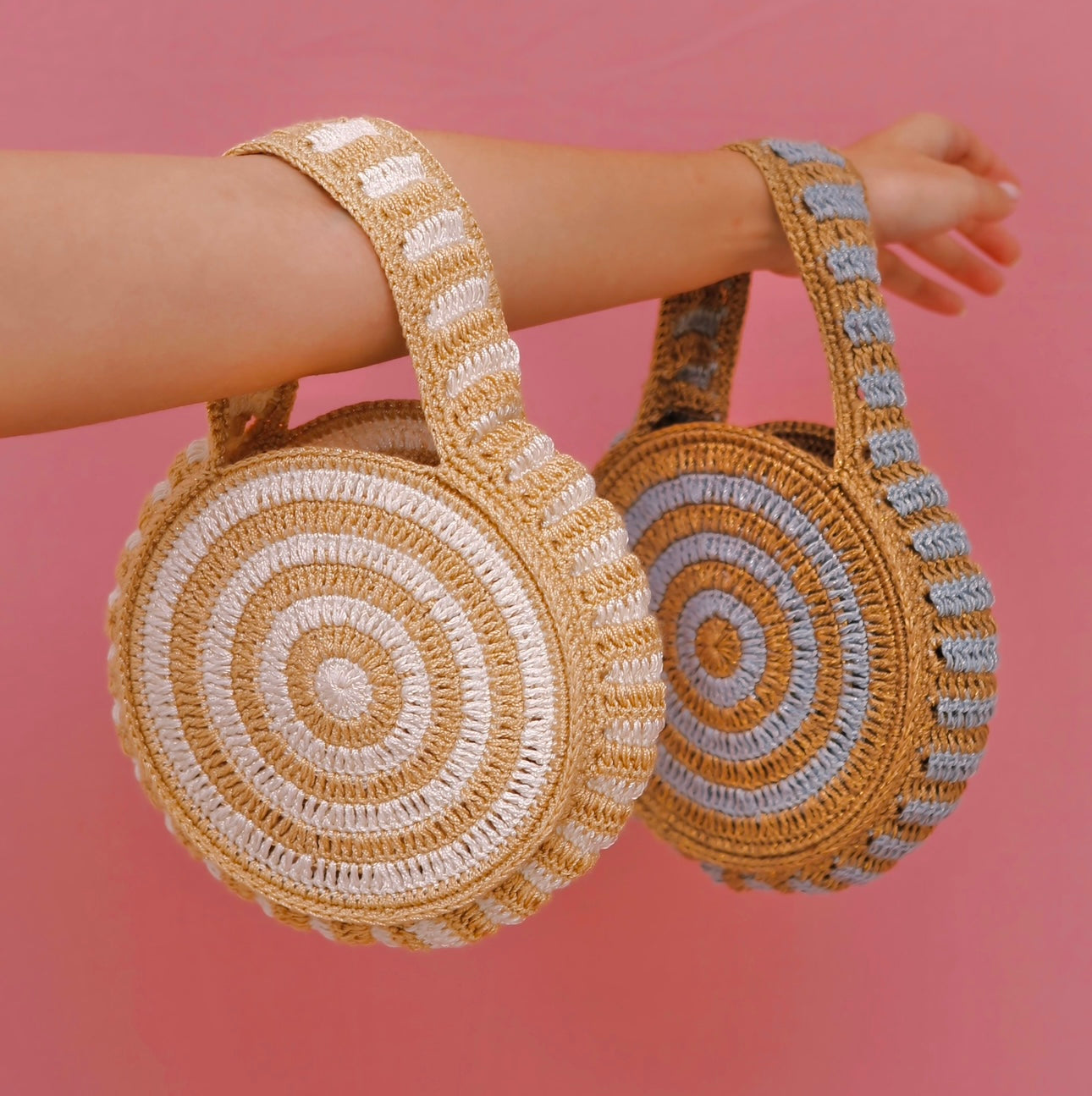 The Mini Lover Bag | Gold & Blue