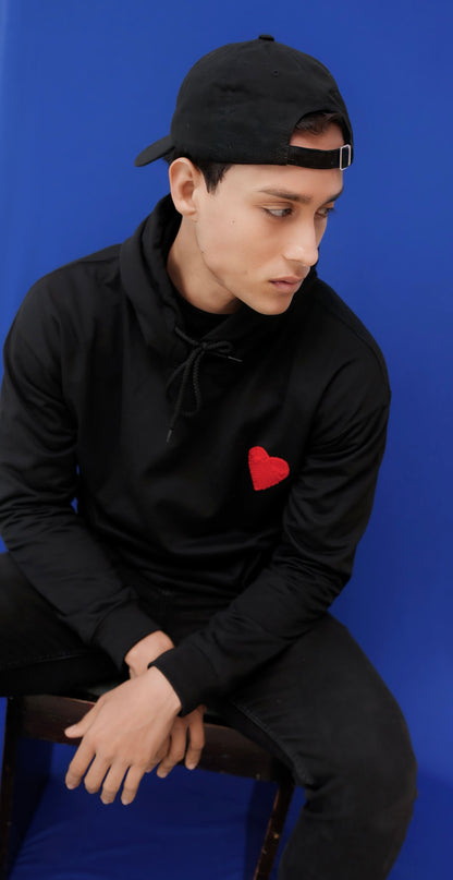 Red Heart Hoodie
