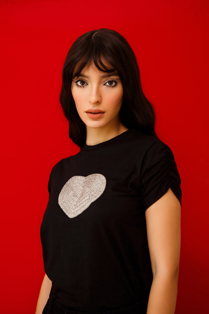 Silver Heart Lover T-Shirt