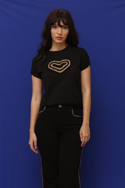 Gold & Black Lover T-Shirt