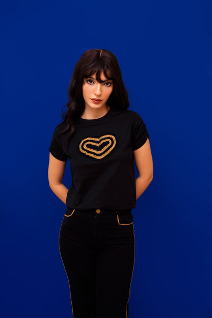 Gold & Black Lover T-Shirt